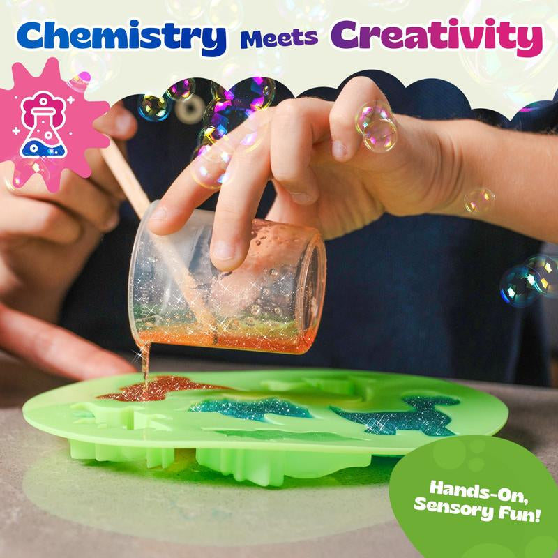 Pinwheel Crafts DIY Soap Making Kit - 16 Custom Soaps in 7 Unique Sea Life Shapes - Fun for Kids & Adults - Includes Molds, Scents & Colors - Gift for Kids Ages 6-12