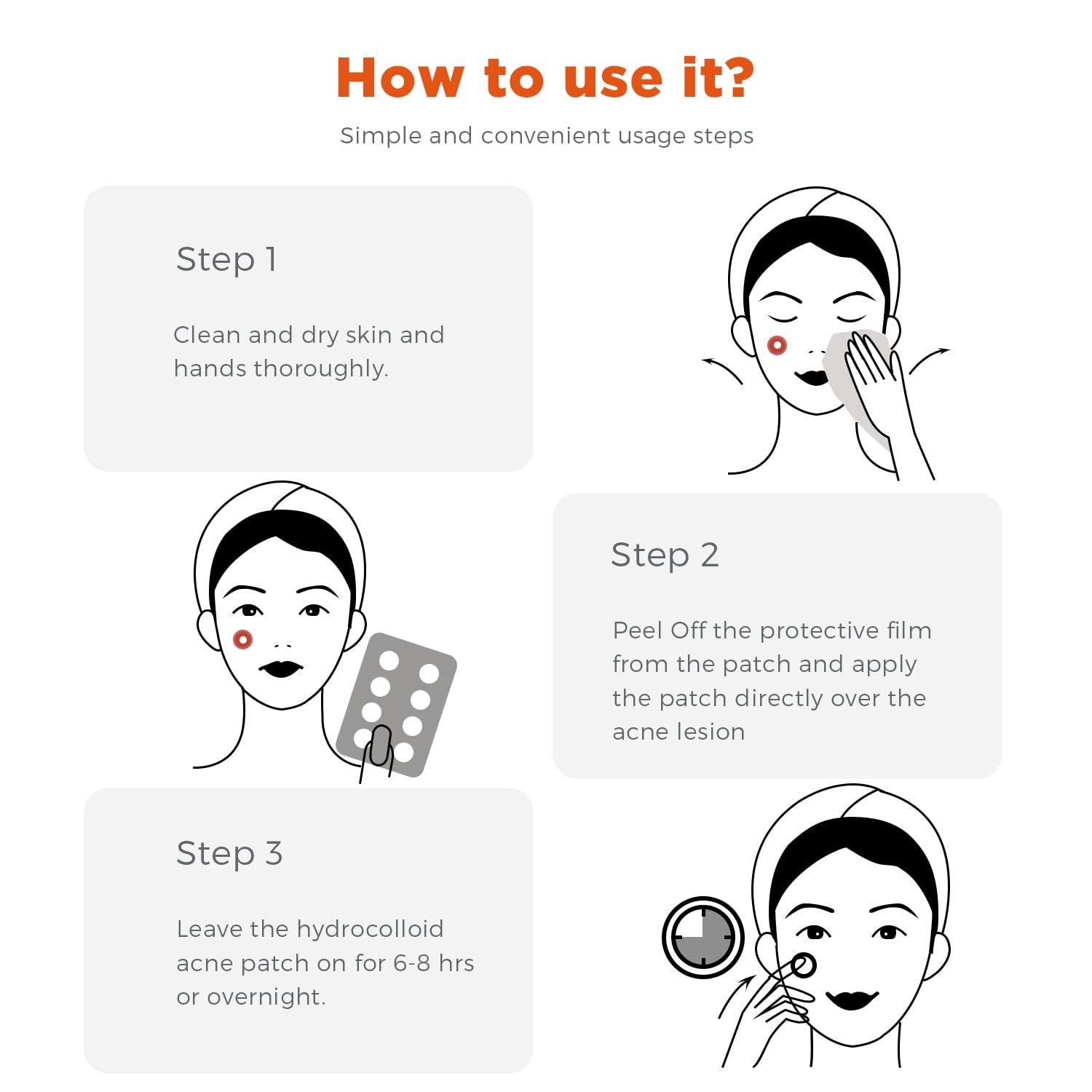 Advanced Hydrocolloid Acne Pimple Patches (60 Count) - Fast-Acting Spot Treatment for Blemishes and Breakouts | Vegan & Cruelty-Free Skin Care Solution