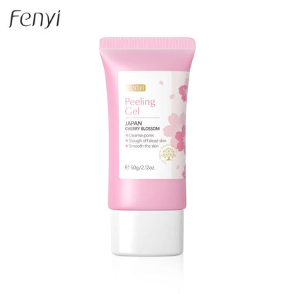 Sakura Face Deep Cleaning Exfoliating Gel Skin Care Whitening Moisturizer Repair Facial Scrub Skin Care 60G